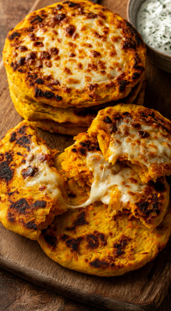Viral Cheesy Carrot Flatbreads: The Easiest, Most Addictive No-Yeast Bread You’ll Ever Make!