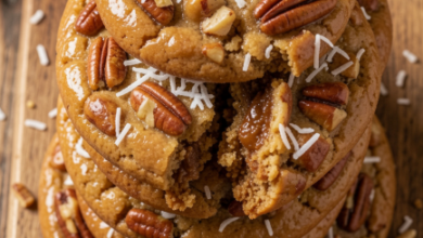 Southern Pecan Praline Cookies
