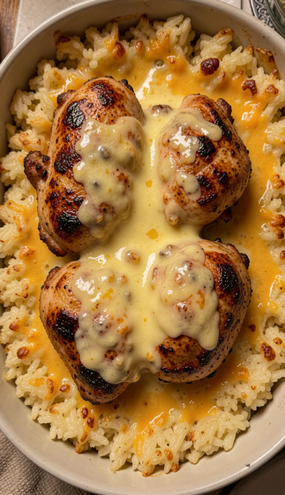 Garlic Butter Chicken & Rice Casserole: The Ultimate One-Pan Comfort Food