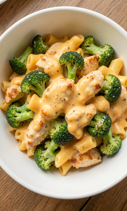 Cheesy Chicken Broccoli Pasta: A Creamy, Comforting One-Pot Wonder