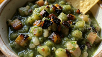 Fire-Roasted Green Salsa Verde Tatemada