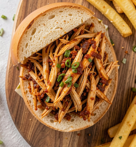 Spicy Cajun Chicken Sloppy Joes Recipe