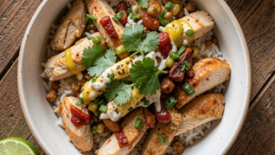 Tasty Street Corn Chicken Bowl