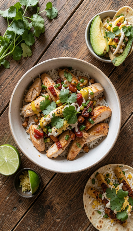 Tasty Street Corn Chicken Bowl: Your New Favorite Easy & Flavorful Meal