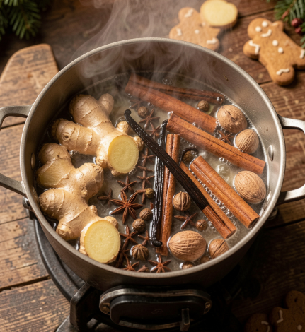 Cozy Gingerbread Christmas Simmer Pot Recipe
