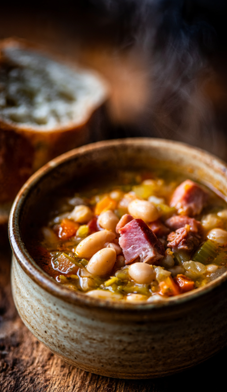 Easy Ham and Bean Soup: A Hearty, Comforting One-Pot Meal