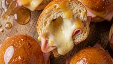 Easy Ham and Cheese Brioche Sliders