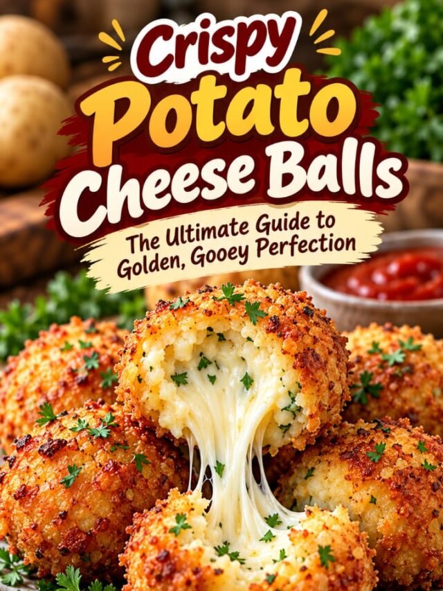 Crispy Potato Cheese Balls
